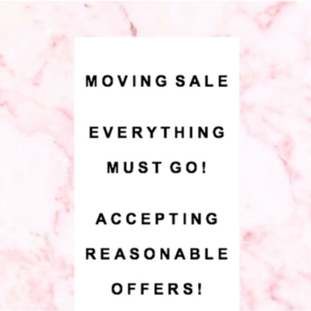 All reasonable offers will be accepted.